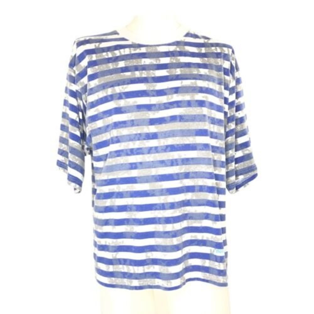 Bugle Boy Men's T Shirt Vapor Wave All Over Print Vintage 90's Y2K XL
